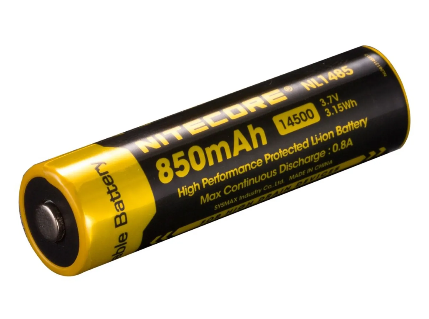 Akku 14500 850 mAh
