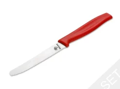 Brötchenmesser Rot Set 6 Stück