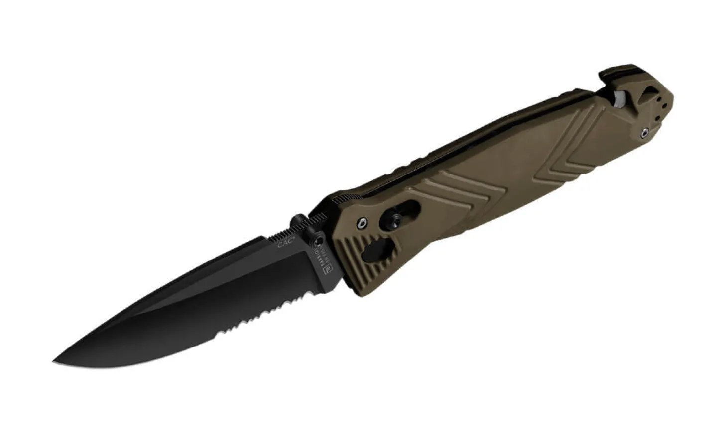 C.A.C. PA6 Kaki Serrated