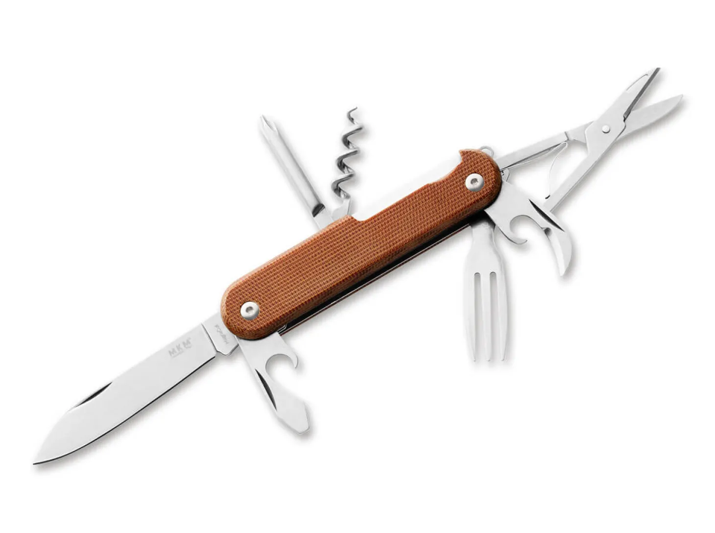 Campo 7 MagnaCut Micarta Natural