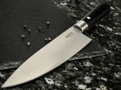 Damast Black Chefmesser Groß