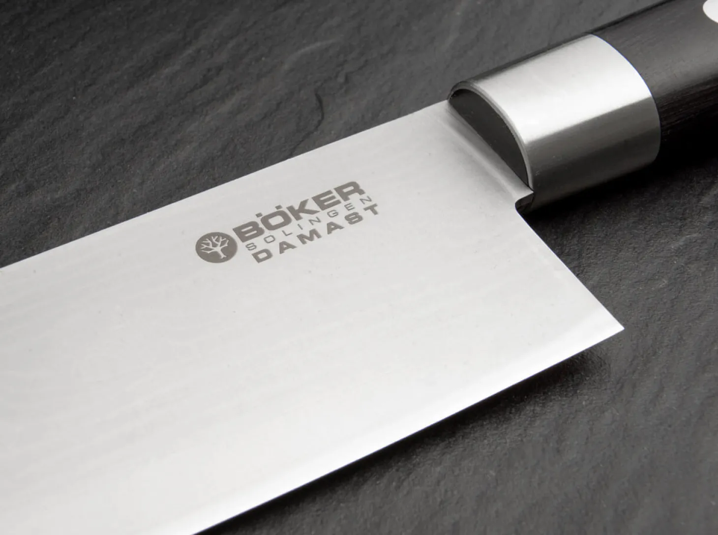 Damast Black Santoku