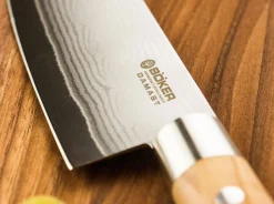 Damast Olive Chefmesser Klein