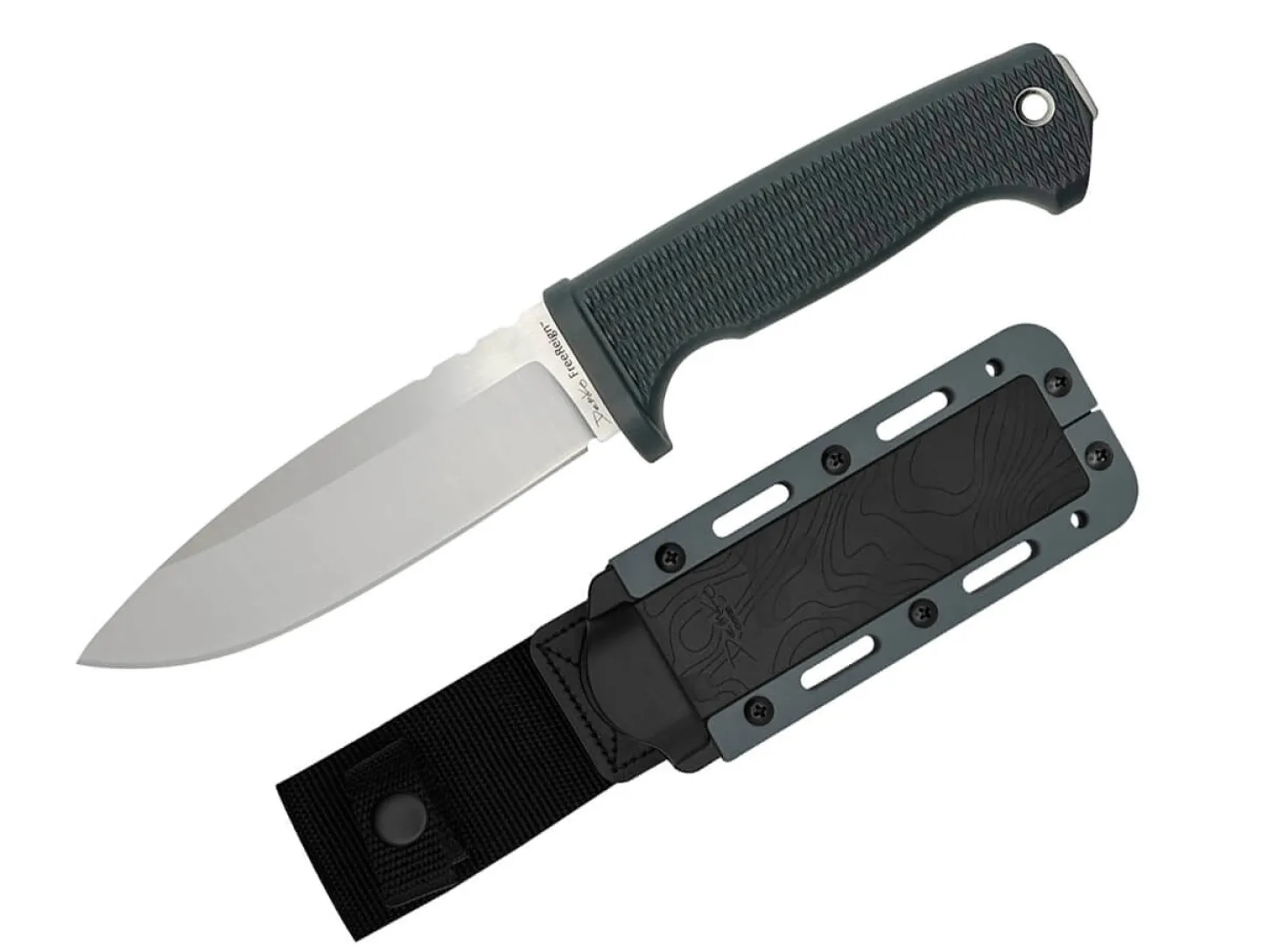FreeReign Drop Point AUS10A Grey