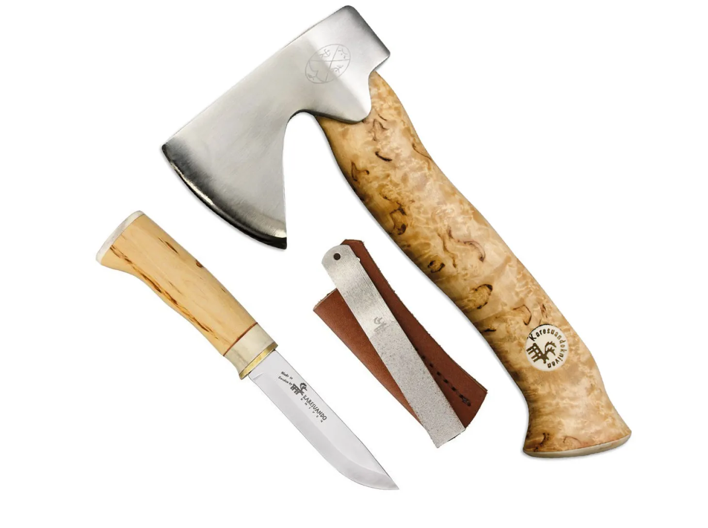Jagdset Maserbirke