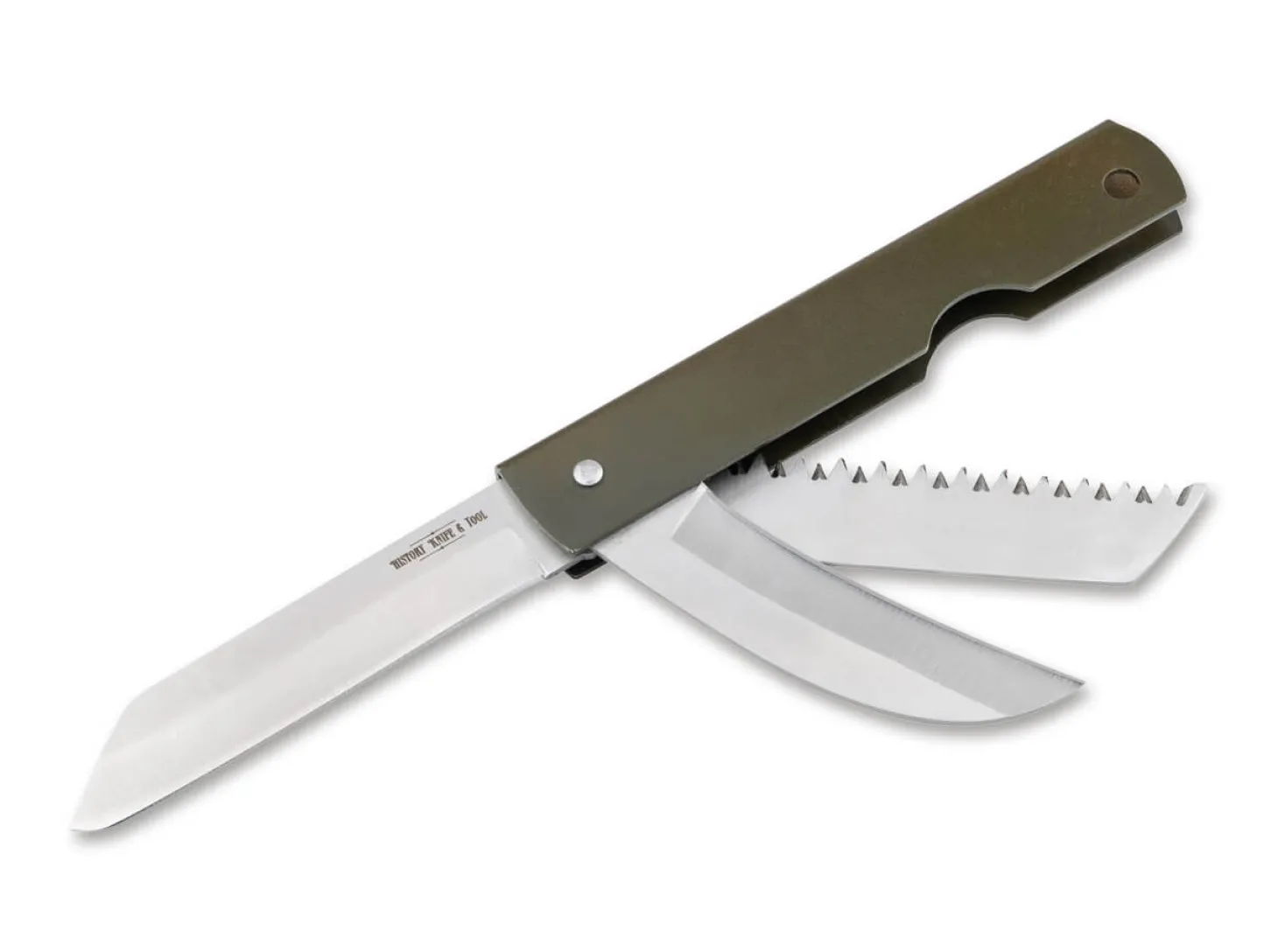 Japanese Army Pen Knife Saw & Hawkbill