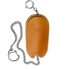 Leder-Etui mit Kette