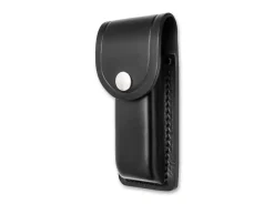 Leder-Etui Schwarz Groß