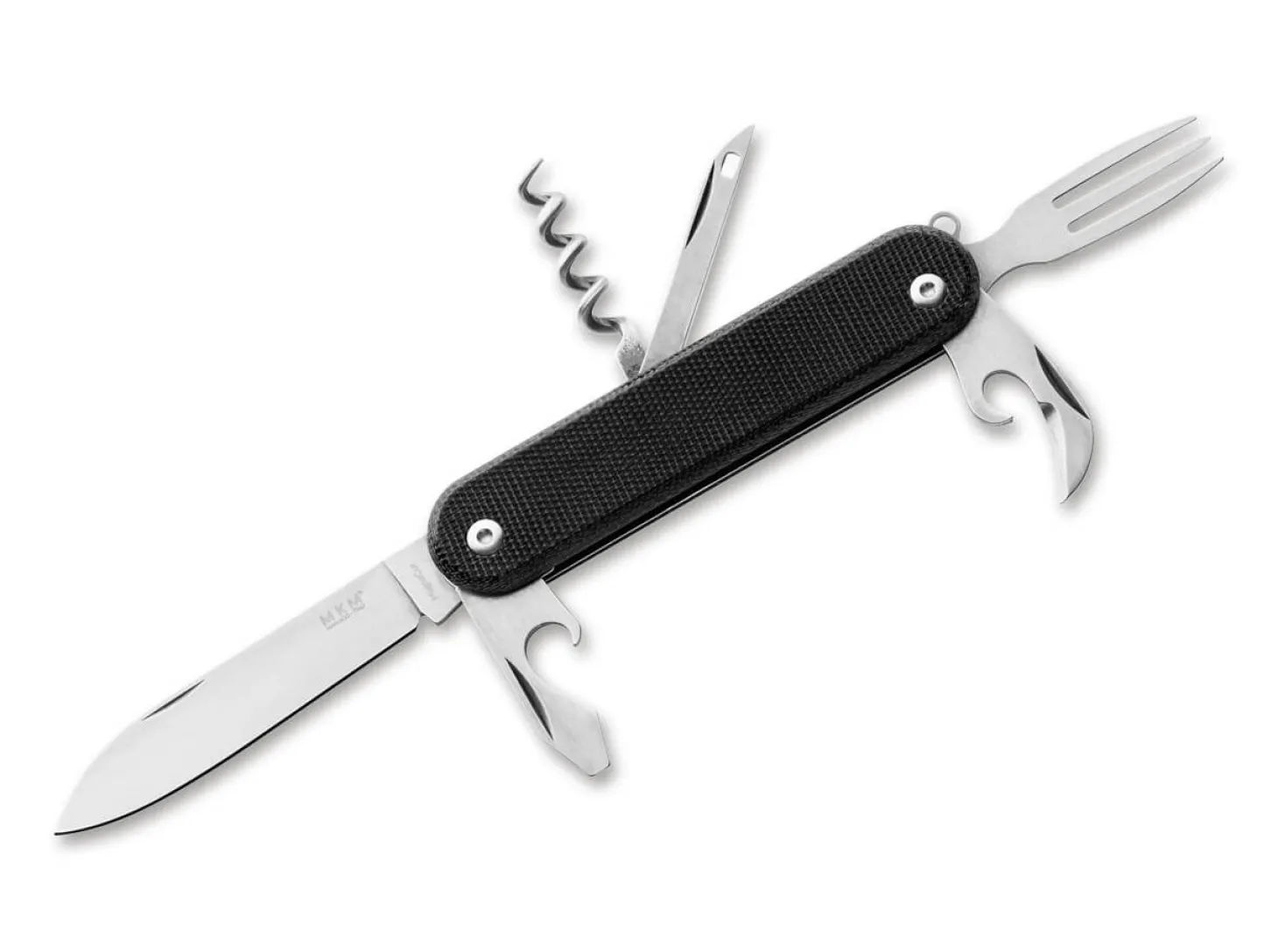 Malga 6 MagnaCut Micarta Black