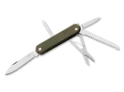 Malga 5 MagnaCut Micarta Green