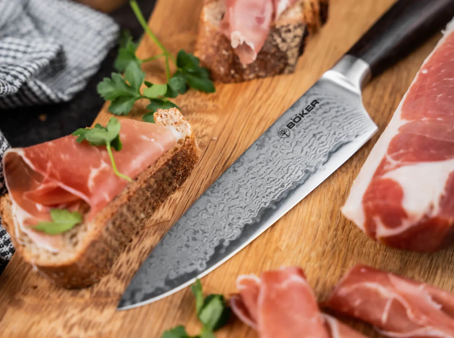 Meisterklinge Damast Kochmesser Klein