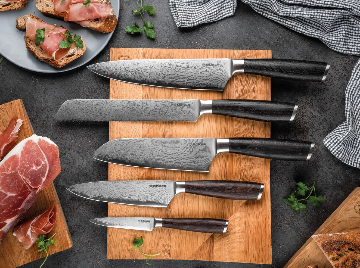 Meisterklinge Damast Kochmesser