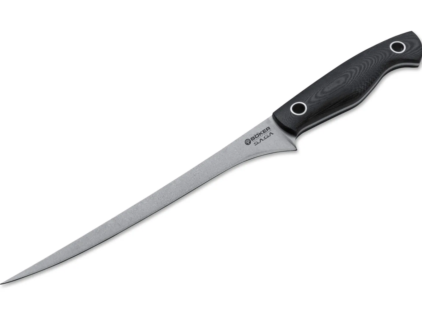 Saga Filetiermesser G10 Stonewash